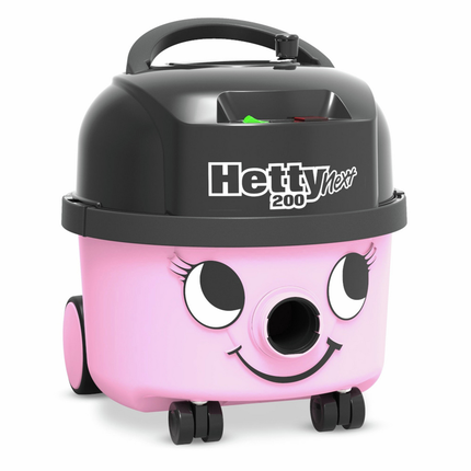 Numatic Stofzuiger Hetty Next HVN208-11 Roze + Parketborstel