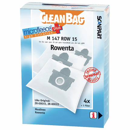 stofzuigerzak fleece Rowenta M147ROW15