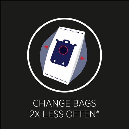 AEG stofzuigerzakken s-bag Classic Long Performance 4 stuks GR201s
