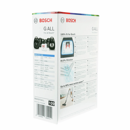 Bosch Siemens Stofzuigerzakken Fleece type G All