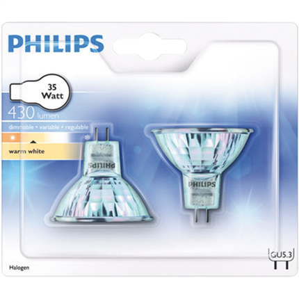 Philips Halogeen Reflector 35W-GU5.3