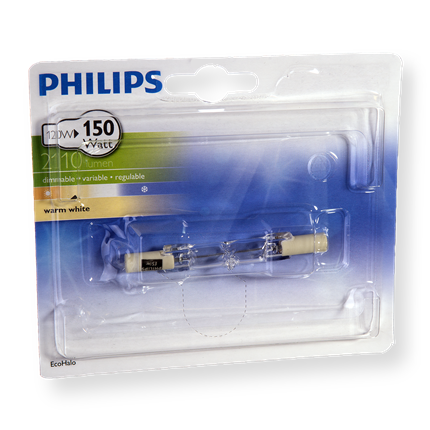 Philips Eco Halogeen Staaf 120W-R7s