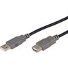 Scanpart USB Kabel 2.0 A(M)-A(F) 1,5m