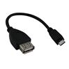 Scanpart Otg Kabel On-The-Go Micro Usb(M) - Usb(F) 15cm