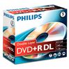 Philips Dvd+R Double Layer 8,5Gb 8Xspeed Jewel Case 5 Stk