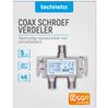 Technetix Coax Schroef 2-Weg Verdeler ESX02 