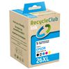 RecycleClub Cartridge compatible met Epson T2631 XL Multipack