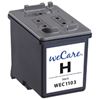 weCare Cartridge compatible met HP 27 Zwart