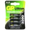 GP AAA lithium batterij 07024LF-C4 4 stuks
