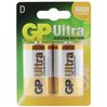 GP D 2 stuks Ultra Plus Alkaline Batterij