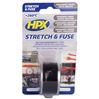 HPX Stretch en fuse tape zwart 