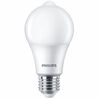 Philips LED lamp E27 8W 2700K Peer Mat + bewegingssensor