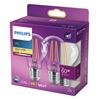 Philips LED Lamp E27 7W - Peer 2 stuks