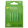 GP ReCyko AAA 850mAh 4 stuks Oplaadbare NiMH Batterij