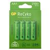 GP ReCyko AA 2100mAh 4 stuks Oplaadbare NiMH Batterij