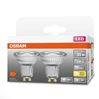 Osram ledlamp GU10 2,6W 230Lm PAR16