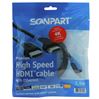 Scanpart HDMI Kabel 1,5 meter Ethernet 2.0 + ARC 4K @ 60HZ