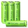 GP ReCyko AA 2100 mAh 6 stuks Oplaadbare NiMH Batterij