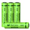 GP ReCyko AAA 650 mAh 4 stuks Oplaadbare NiMh batterij