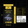 Cablexpert USB-C -> HDMI + VGA adapterkabel 15 cm