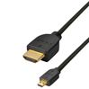 Scanpart Aansluitkabel HDMI (M) - Micro HDMI (M) 1,5m Zwart