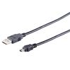Mini USB kabel 2.0 A(m) - B mini (m) 1,5 meter