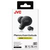 JVC Memory Foam Earbuds met Noise Cancelling in-ear hoofdtelefoon zwart HA-A25T
