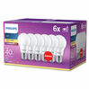 Philips LED lamp E27 4,2W 2700K Peer Mat x6
