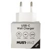 Musthavz thuislader USB-C Wit