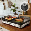 Lebenlang LBG8586 Tafelgrill RVS incl. Grilltang