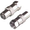 Scanpart Antenne Adapter F-Connector(M)-9.5mm(M)