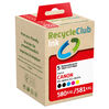RecycleClub Cartridge compatible met Canon PG580XXL/PG581XXL Multipack