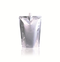 Spouted pouch ø10 mm 165 mm x 230 mm Silver