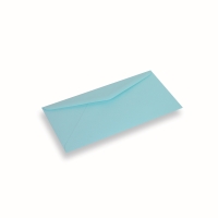 Enveloppes Papier Coloré Din-Long Bleu
