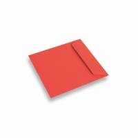 Färgat papperskuvert Röd