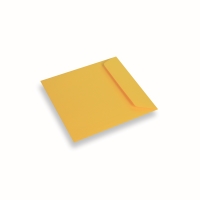 Farbiger Papierumschlag Gelb