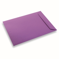 Gekleurde papieren envelop A4+ Paars