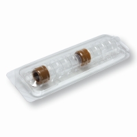 Transport Blister Containers 2 Positions Transparent