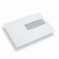 Fönstret Paper Envelope Right A5/ C5 Vit