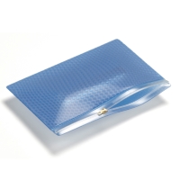 Pochette PVC refermable A4/ C4 Bleu
