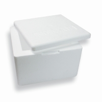 Boîte Polystyrène Isotherme 230 mm x 235 mm Blanc
