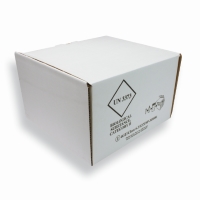 Carton pour Boîte Isotherme en Polystyrène 244 mm x 259 mm Blanc