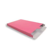 Coloured E-commerce box 350 mm x 240 mm Pink