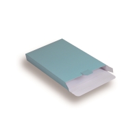 Boîte Carton pour Envoi Postal 250 mm x 160 mm Bleu