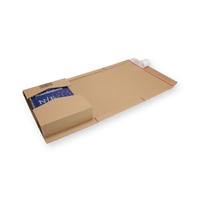 Variable Height Mailing Carton CD Brown