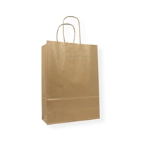 Paper Carrier bag 230 mm x 320 mm Brown