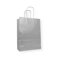 Paper Carrier bag 230 mm x 320 mm Silver