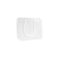 GlossyBag Pearl White 220 mm x 190 mm Hvid