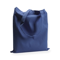 Cotton Carrier Bags 380 mm x 420 mm dark blue