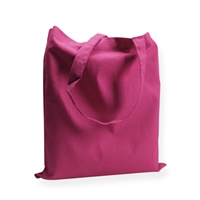 Cotton Carrier Bags 380 mm x 420 mm Pink